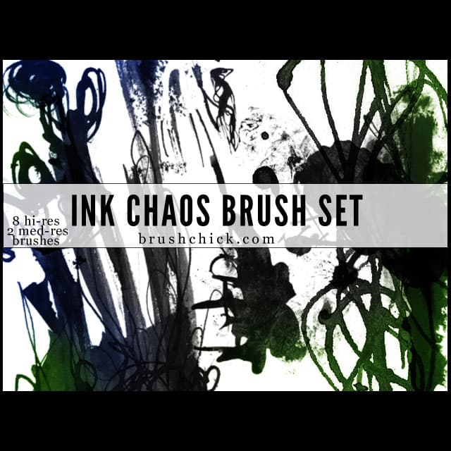 Ink & Chaos Brush Pack