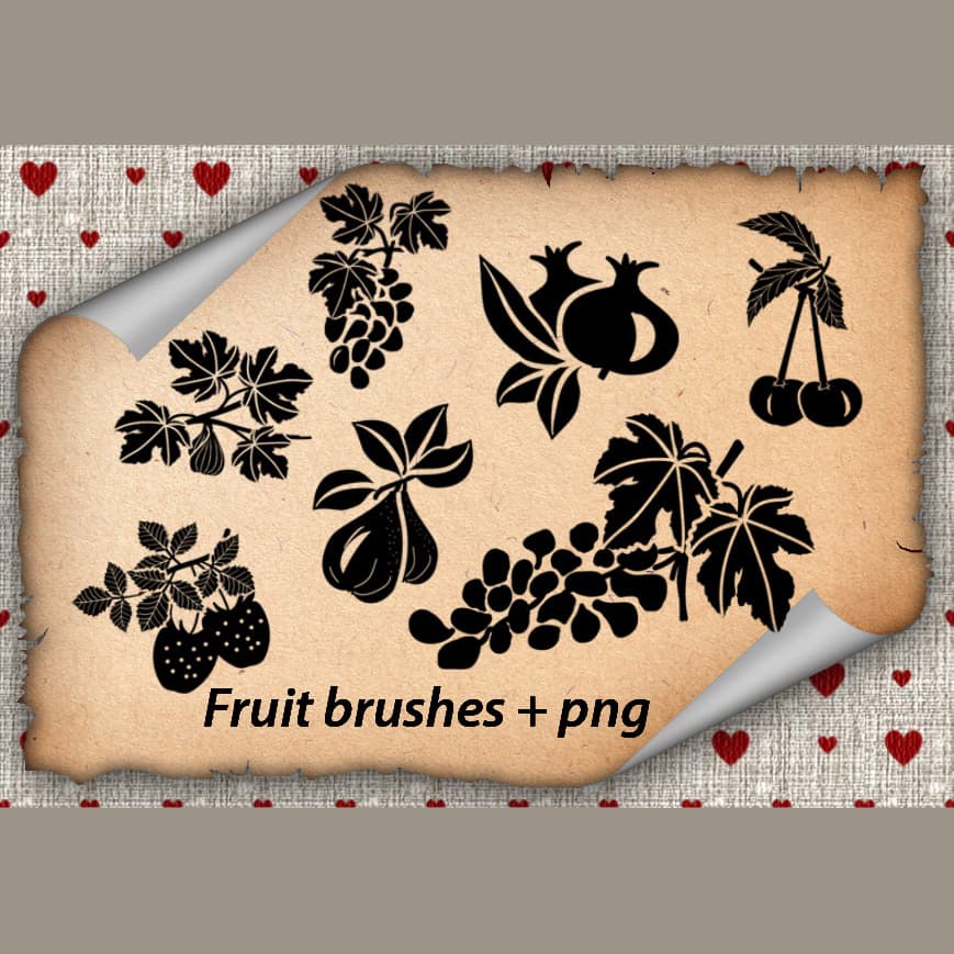 Fruits Brushes