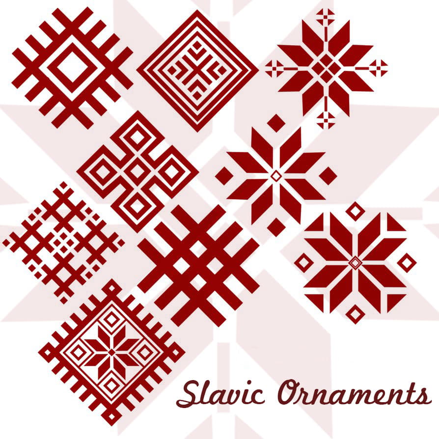 10 Slavic Ornaments