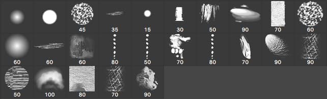 Photoshop Brush Pack - Schematic