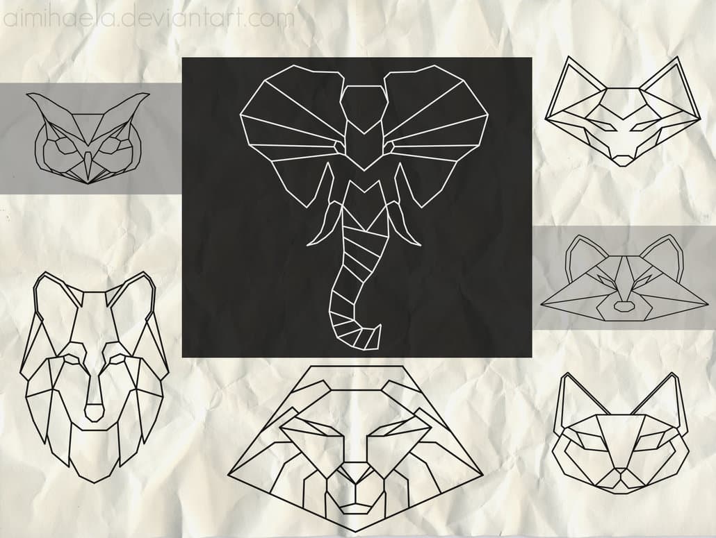 Animals Outline Brushes