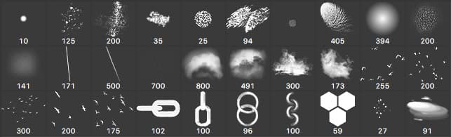 Sendai PS Brushes Set - Schematic