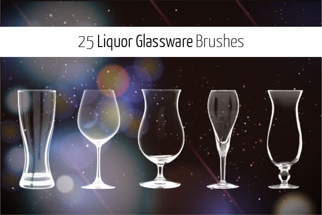 25 Glassware Brushes