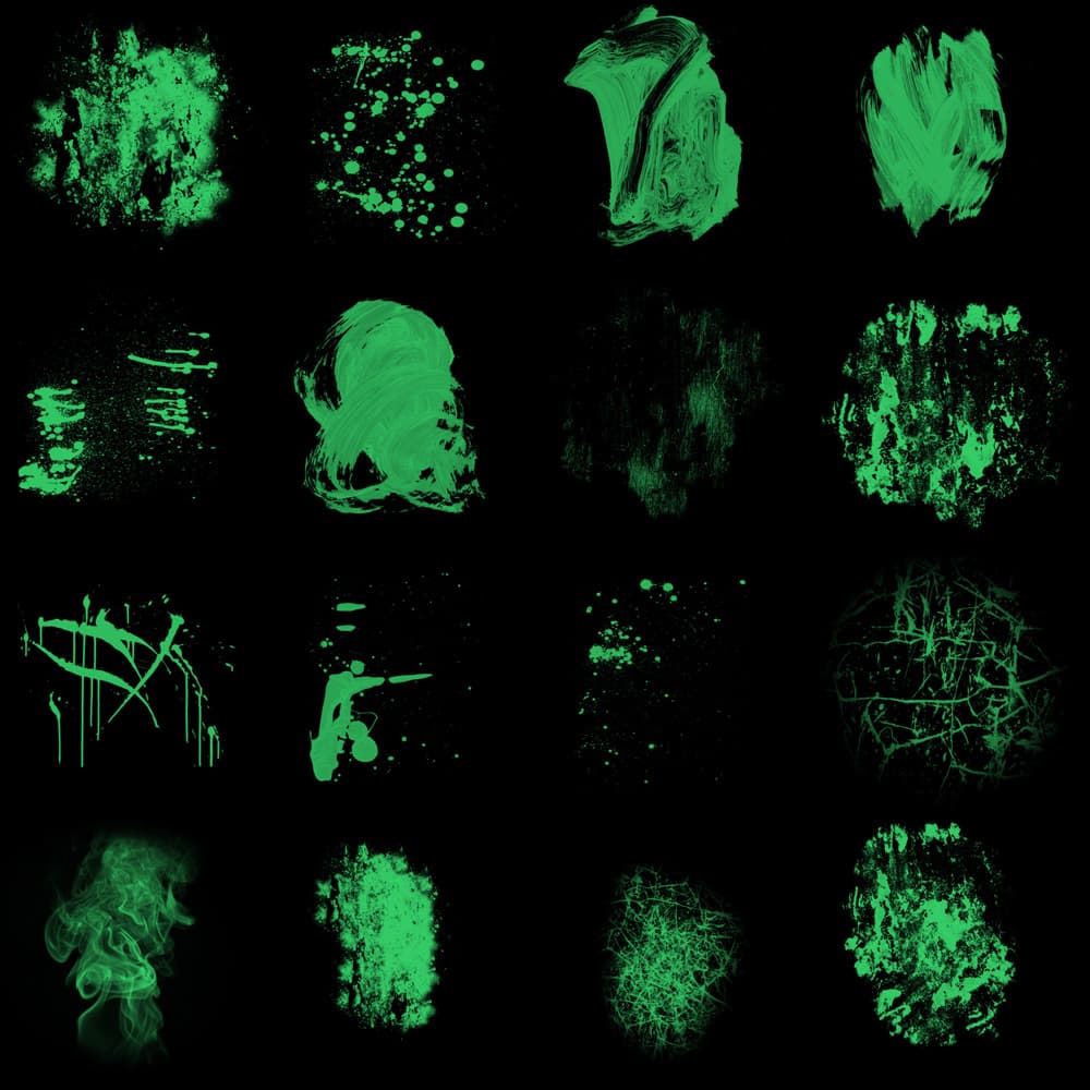 Assorted High Resolution Brushes