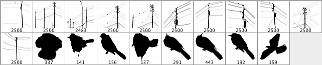 Birds and Power Lines - Schematic