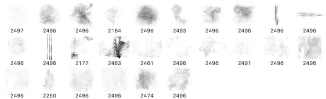 Damaged Textures Brushes - Schematic