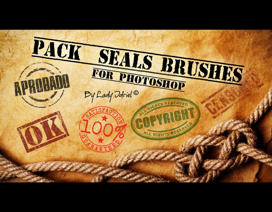 Quality and Guarantee Badges Brushes