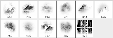 10 Free Cloud Brushes - Schematic