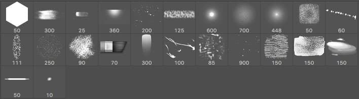 Basic Painting Brushes - Schematic