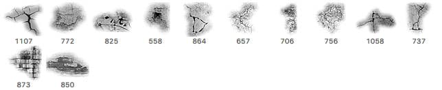 12 Craks Walls Brushes - Schematic