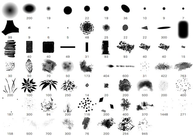 Paint Brushes - Schematic