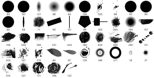 Digital Painting Brushes - Schematic