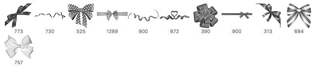 11 Cute Ribbons - Schematic