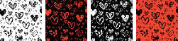 4 Heart Patterns - Schematic