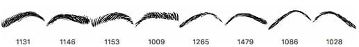 Eyebrow Brushes - Schematic