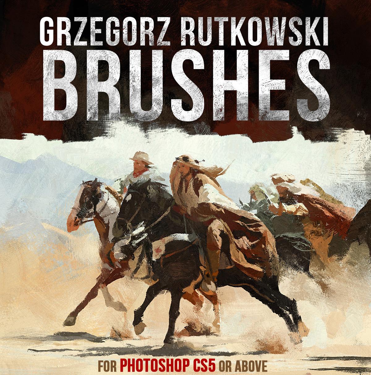 26 Paint Brushes by Rutkowski