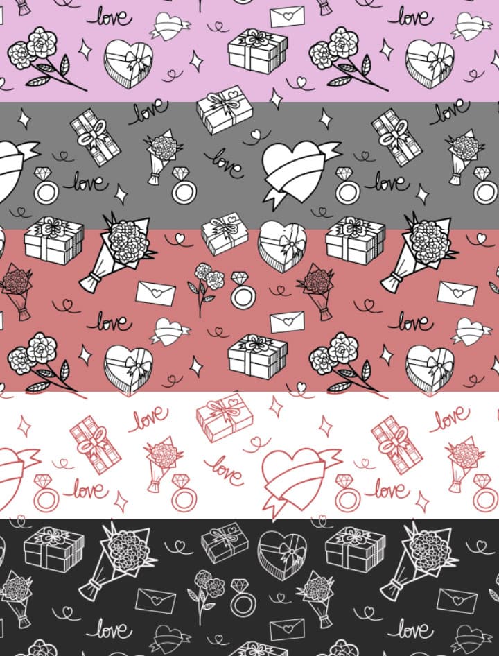 8 Valentines Day Pattern - Schematic