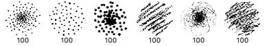 Stipple, Hatch and Chalk Brushes for Photoshop - Schematic