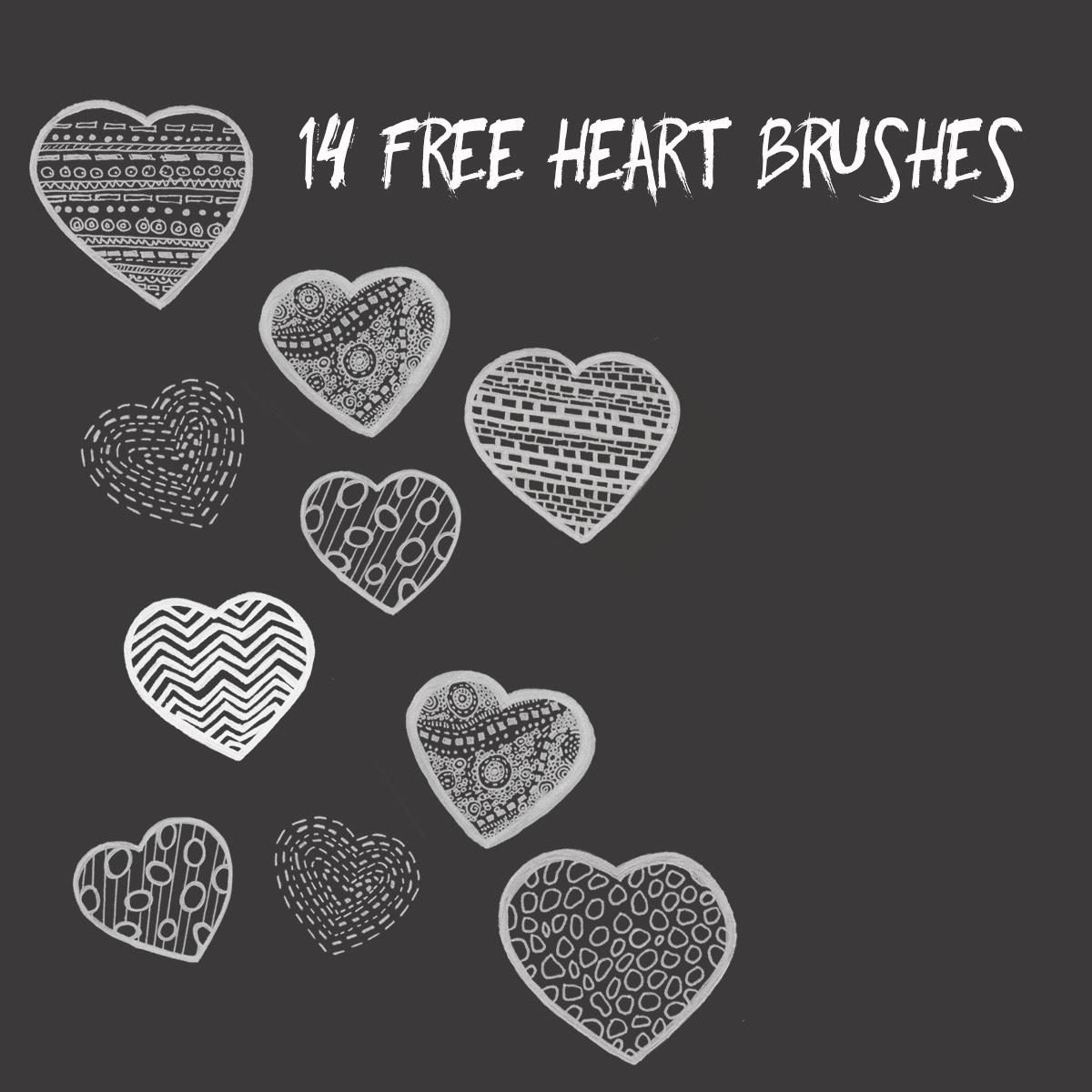 14 Valentine Brushes