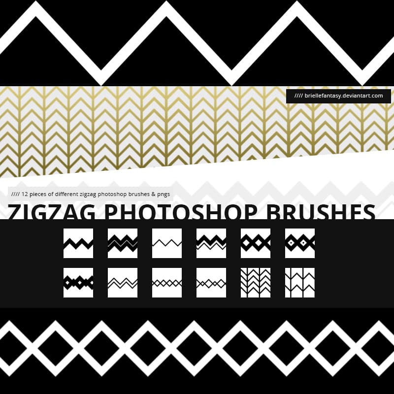 Zigzag Brushes