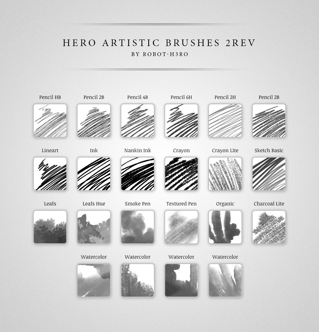 Draw and Paint Brushes Pack