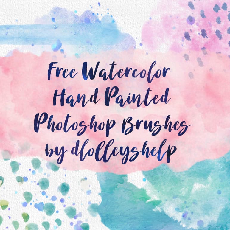 173 Watercolor Hand Painted PS Brushes