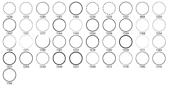41 Circle Brushes - Schematic