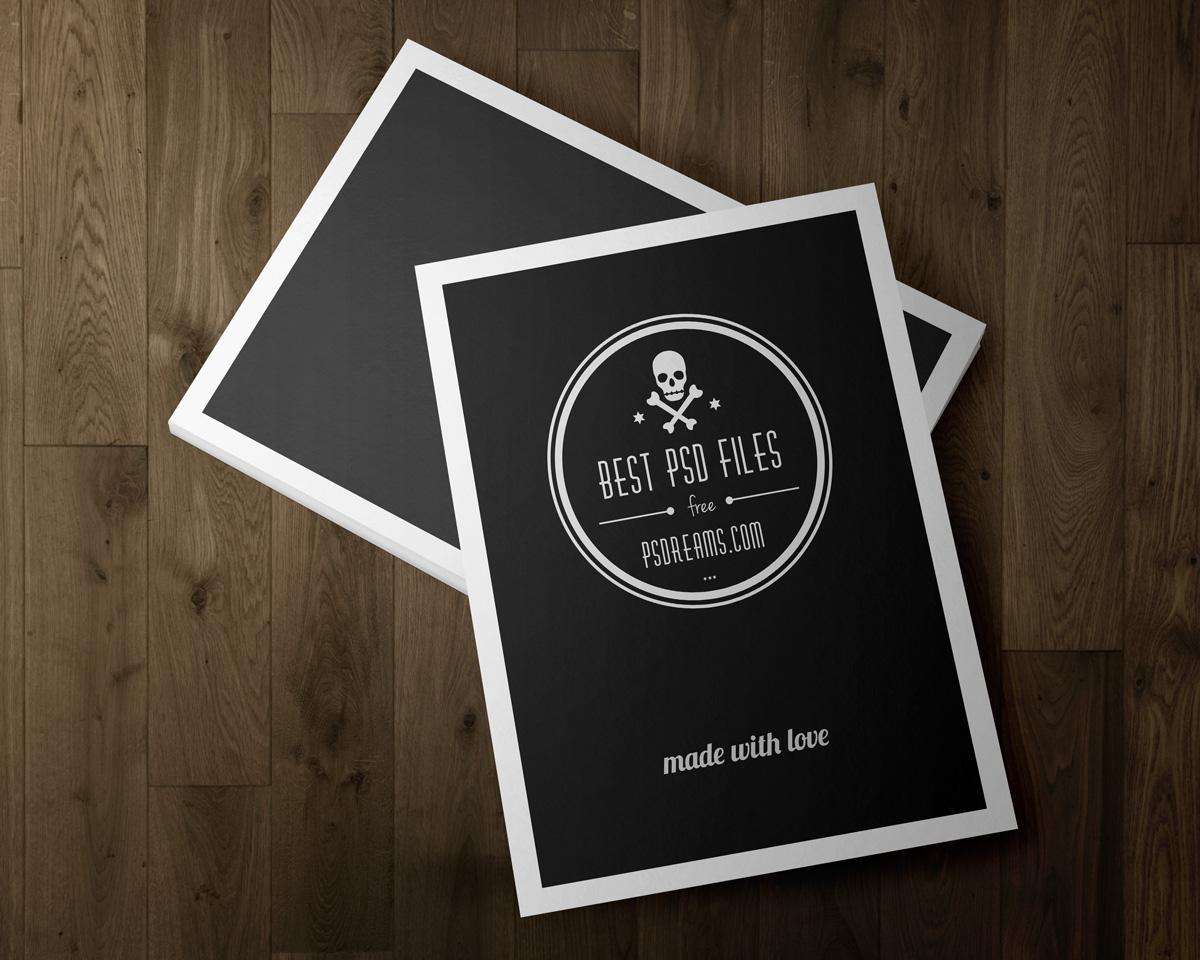 Free PSD Posters Mockup by PSDreams