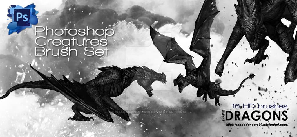 16 Dragons Brushes