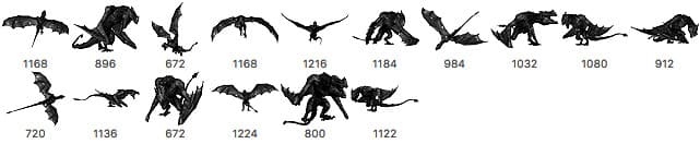 16 Dragons Brushes - Schematic