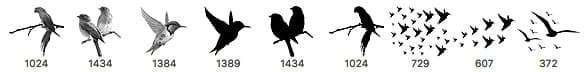 9 Bird Brushes - Schematic