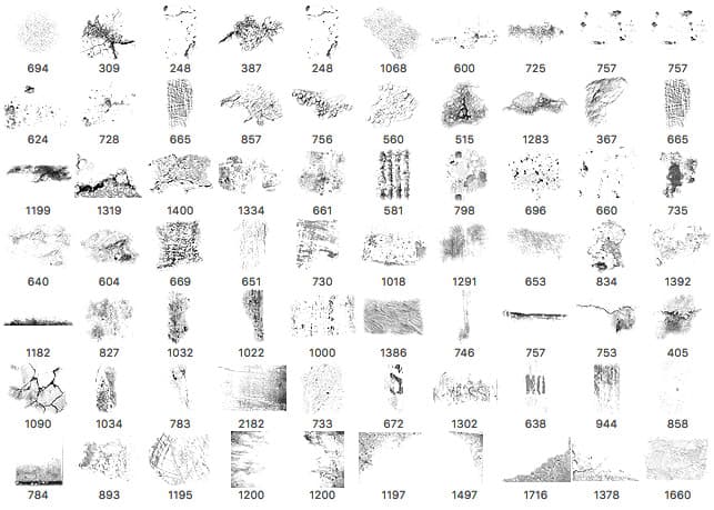 70 Texture Brushes - Schematic