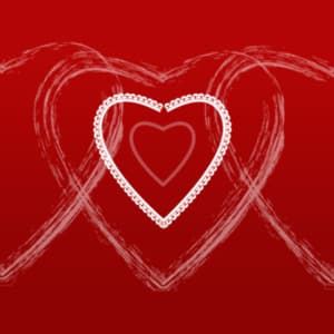 Hearts and Love Brushes
