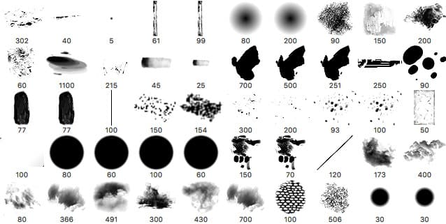50 Free Brushes - Schematic