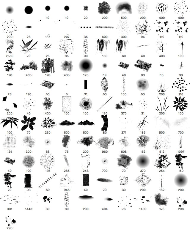 Brushes by Aaron Griffinart - Schematic
