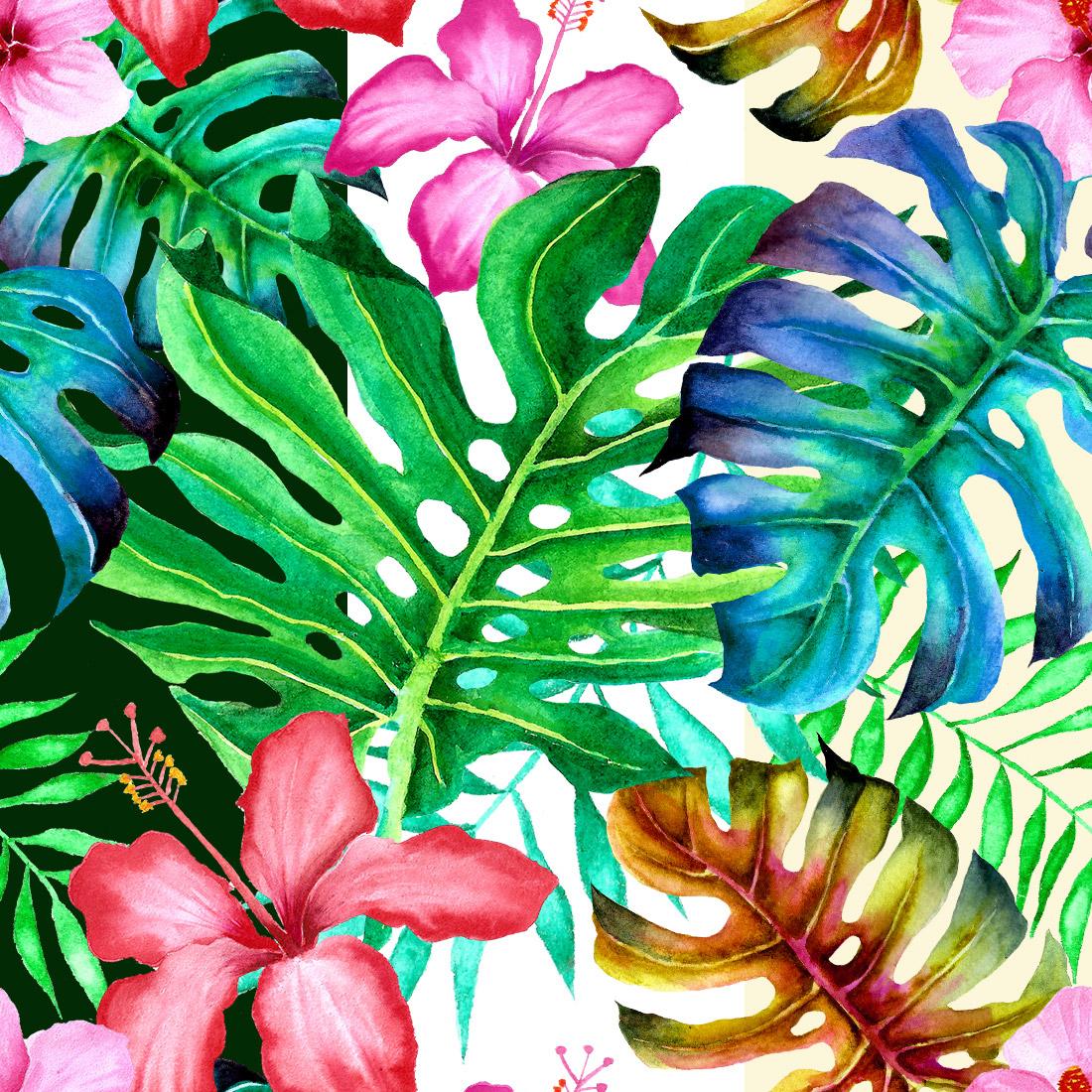 Leaves and Flowers PS Patterns