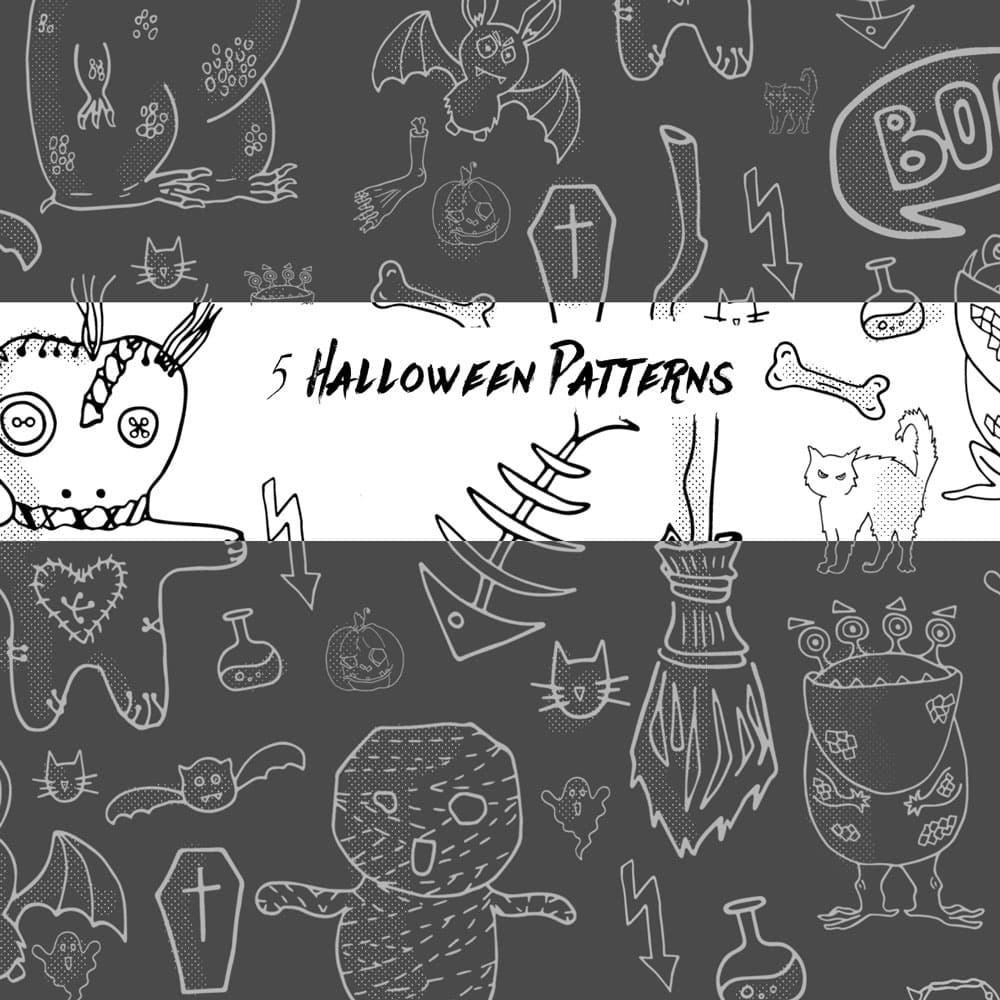 5 Halloween Patterns