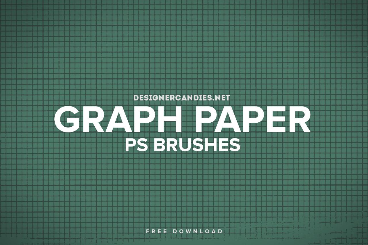 8 Graph Paper PS Brushes - Preview 1