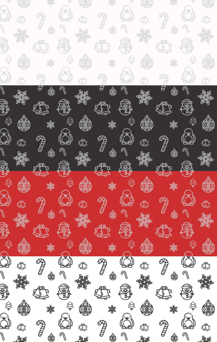 5 Christmas Patterns - Schematic