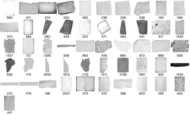 51 Paper Torn Brushes - Schematic