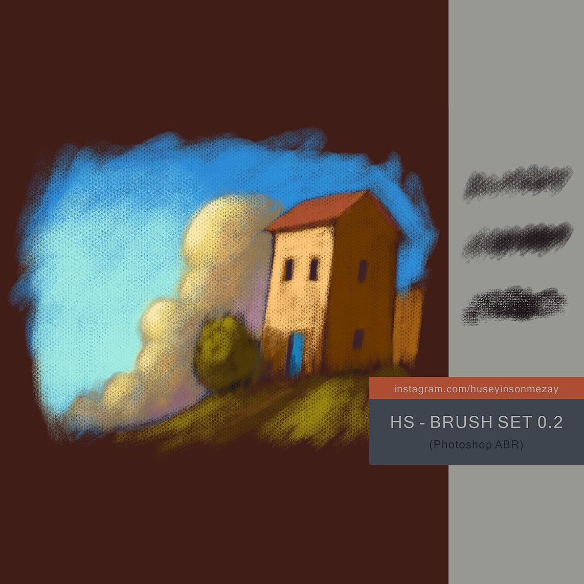 3 Pastel Brushes