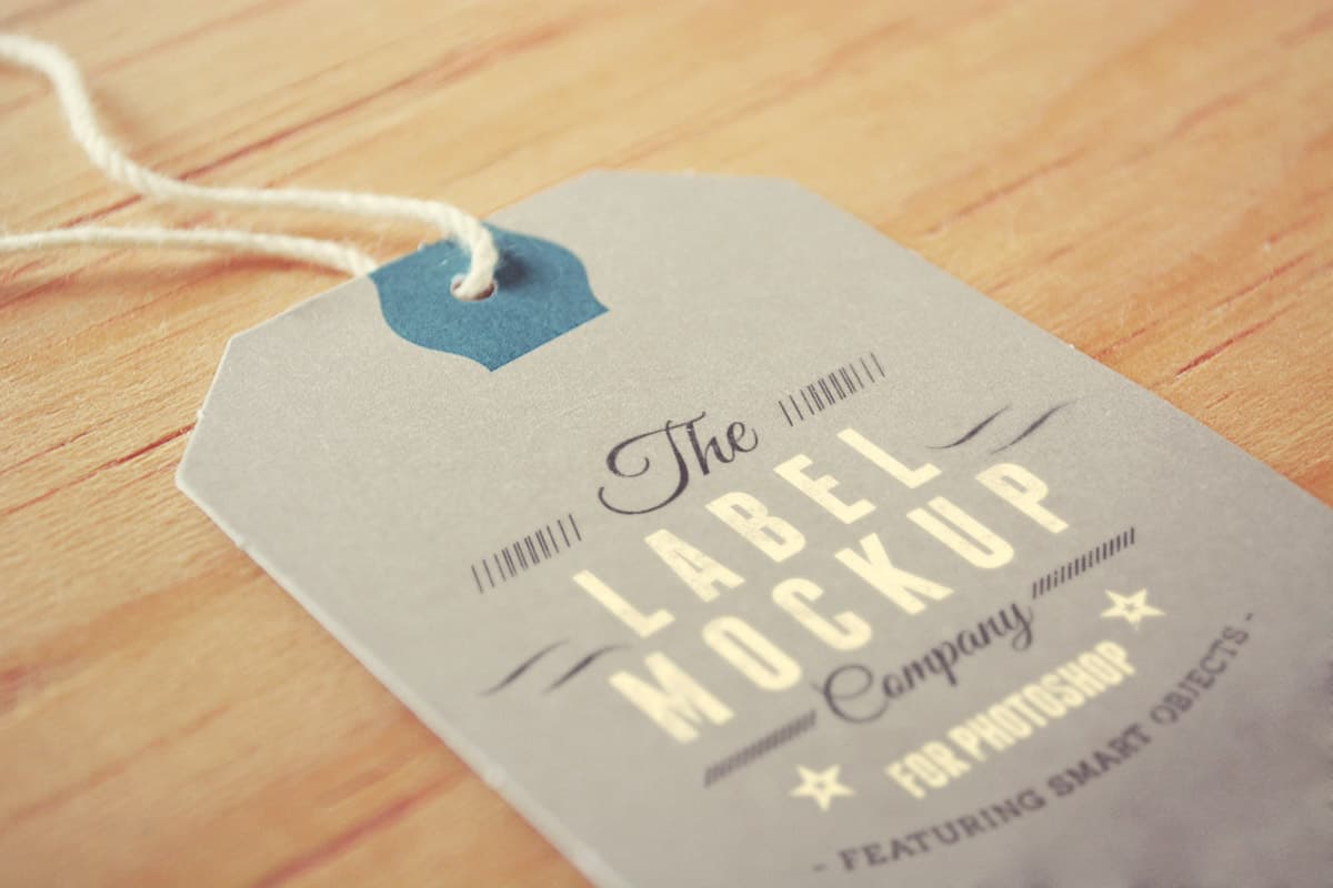 Vintage Label Mockup