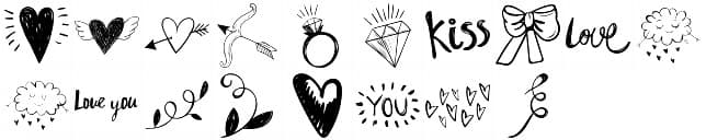 18 Love Custom Shapes - Schematic