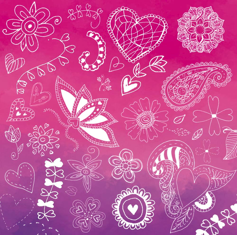 Handmade Girly Brushes
