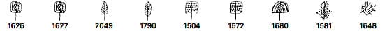 Doodle Trees Like Leaves - Schematic