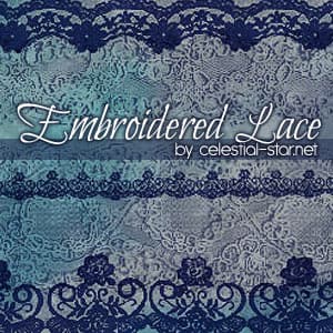 Embroidered Lace