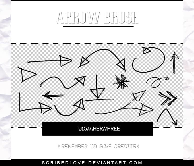 15 Arrow Brushes
