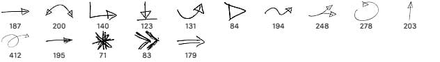 15 Arrow Brushes - Schematic