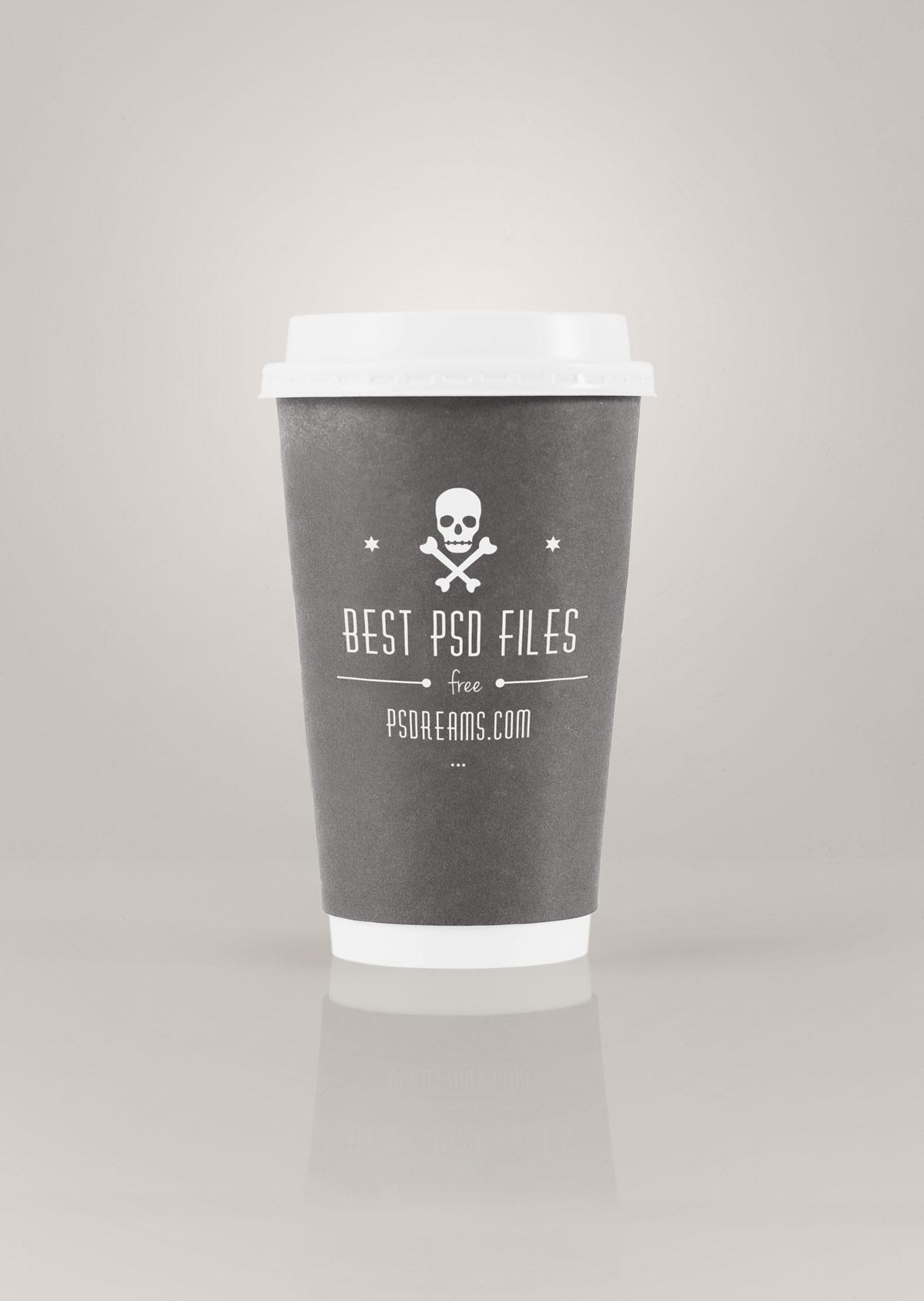 Coffee Cup PSD Mockup