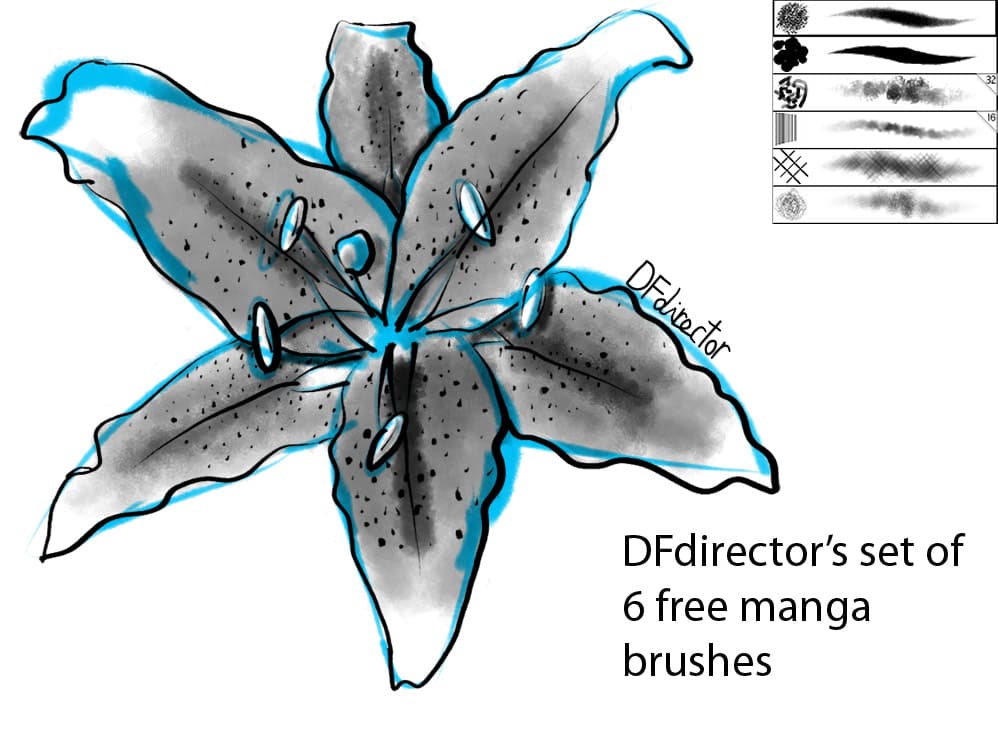 Manga Brushes